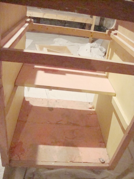Kitchen before